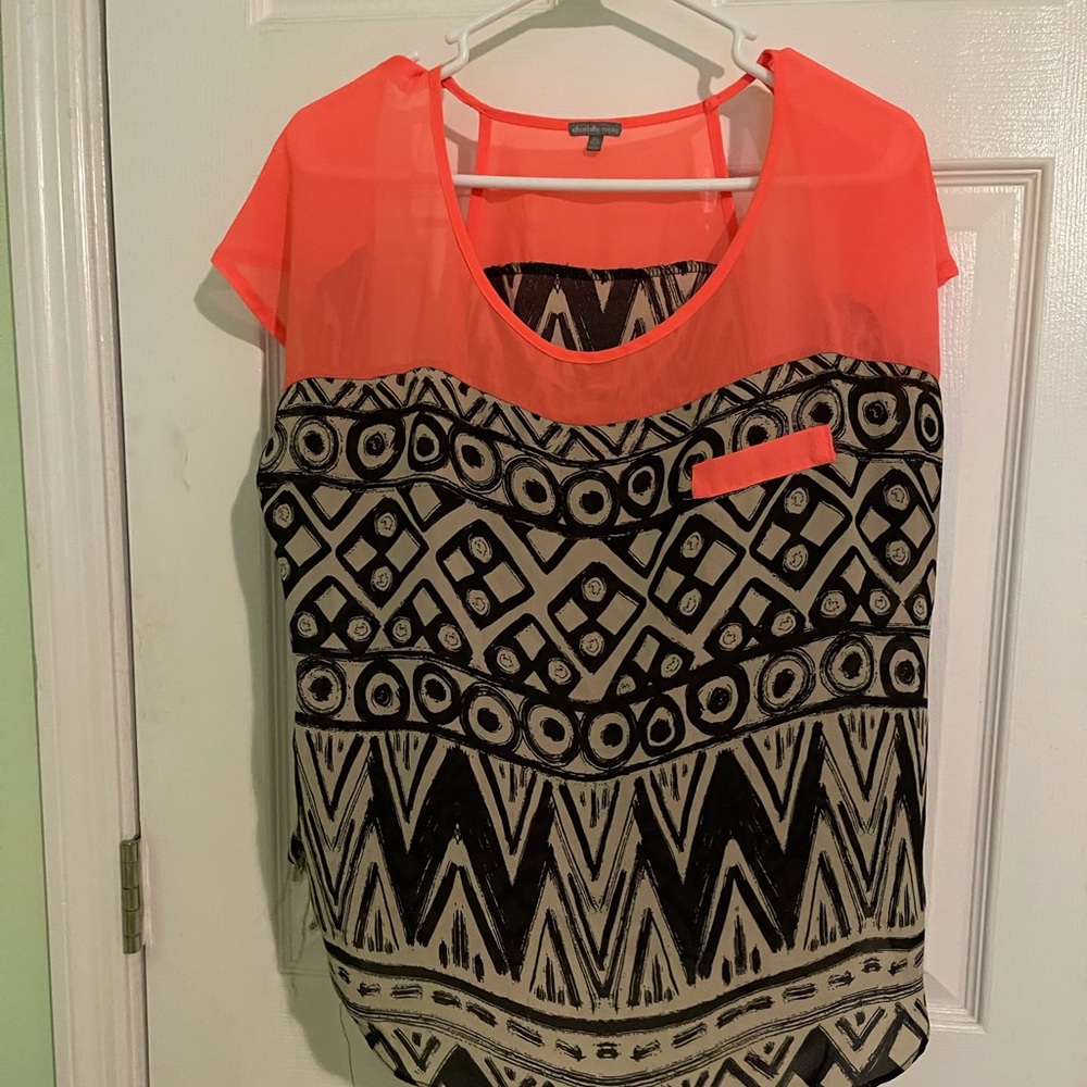 Bright on the town shirt